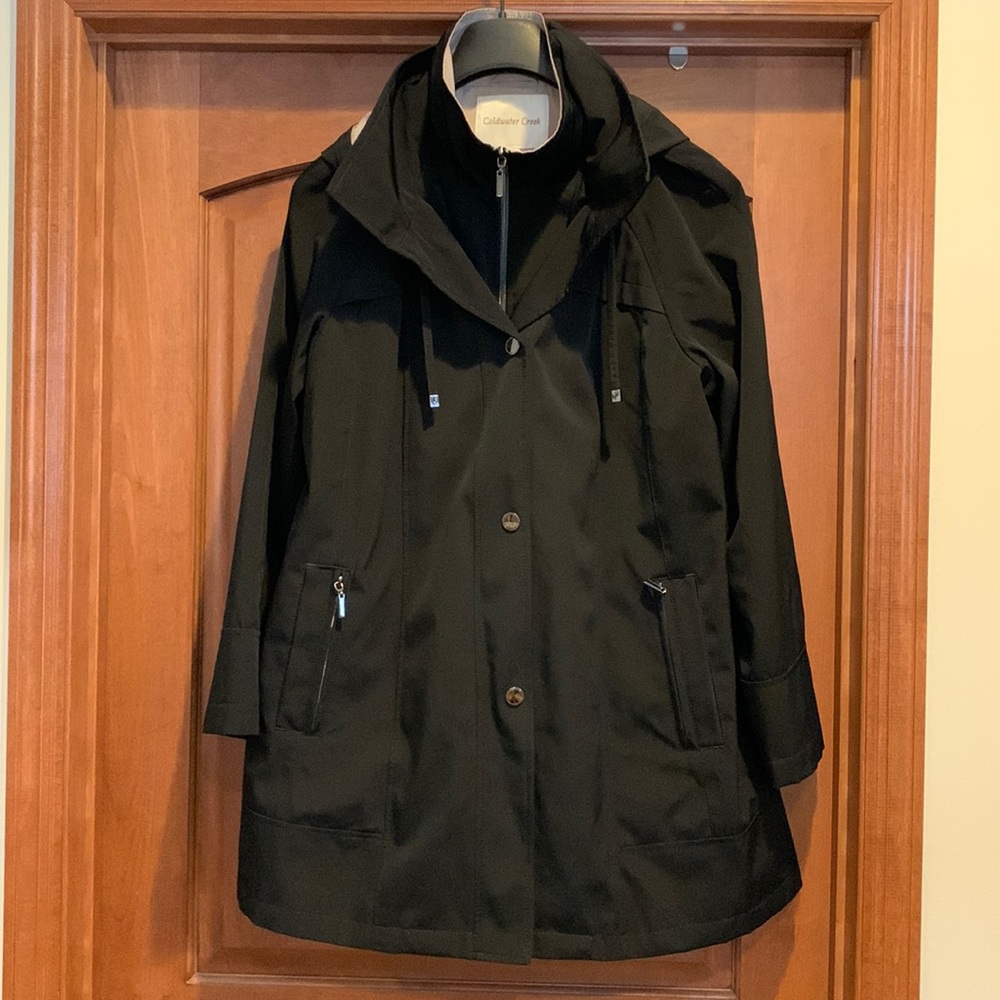 Coldwater Creek 3 season coat.